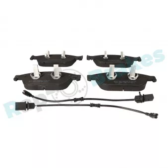 Jeu de 4 plaquettes de frein avant RAP BRAKES R-P0743