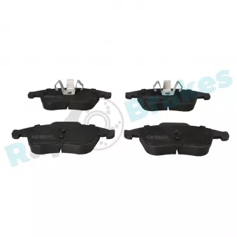 Jeu de 4 plaquettes de frein avant RAP BRAKES R-P0754