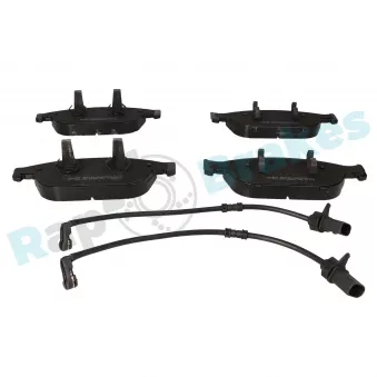 Jeu de 4 plaquettes de frein avant RAP BRAKES R-P0755