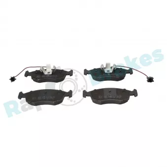 Jeu de 4 plaquettes de frein avant RAP BRAKES R-P0757