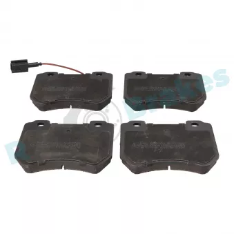 Jeu de 4 plaquettes de frein avant RAP BRAKES R-P0762
