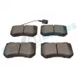 Jeu de 4 plaquettes de frein avant RAP BRAKES R-P0762 - Visuel 3
