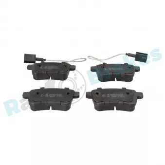Jeu de 4 plaquettes de frein arrière RAP BRAKES R-P0763