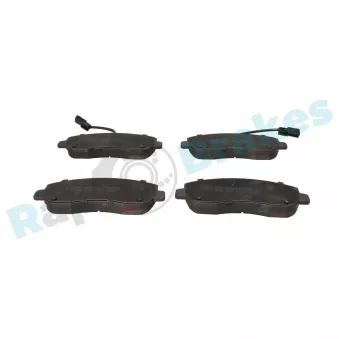 Jeu de 4 plaquettes de frein avant RAP BRAKES R-P0767