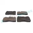 Jeu de 4 plaquettes de frein avant RAP BRAKES R-P0769 - Visuel 2