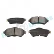 Jeu de 4 plaquettes de frein avant RAP BRAKES R-P0772 - Visuel 2
