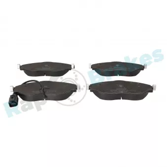 Jeu de 4 plaquettes de frein avant RAP BRAKES R-P0773