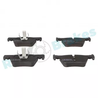 Jeu de 4 plaquettes de frein avant RAP BRAKES R-P0774
