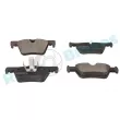 Jeu de 4 plaquettes de frein avant RAP BRAKES R-P0774 - Visuel 2