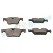 Jeu de 4 plaquettes de frein avant RAP BRAKES R-P0774 - Visuel 3
