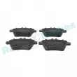 Jeu de 4 plaquettes de frein avant RAP BRAKES R-P0775 - Visuel 1