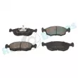Jeu de 4 plaquettes de frein avant RAP BRAKES R-P0776 - Visuel 2
