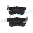 Jeu de 4 plaquettes de frein arrière RAP BRAKES R-P0777 - Visuel 3