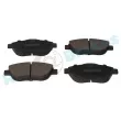 Jeu de 4 plaquettes de frein avant RAP BRAKES R-P0779 - Visuel 1