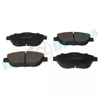 Jeu de 4 plaquettes de frein avant RAP BRAKES R-P0779