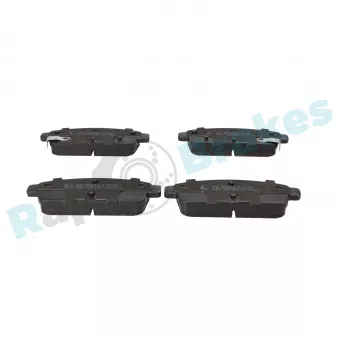 Jeu de 4 plaquettes de frein avant RAP BRAKES R-P0780