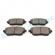 Jeu de 4 plaquettes de frein avant RAP BRAKES R-P0782 - Visuel 3
