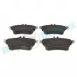 Jeu de 4 plaquettes de frein avant RAP BRAKES R-P0783 - Visuel 1