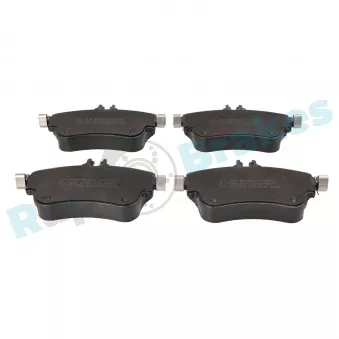 Jeu de 4 plaquettes de frein avant RAP BRAKES R-P0783