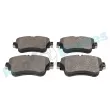 Jeu de 4 plaquettes de frein avant RAP BRAKES R-P0783 - Visuel 3