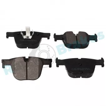 Jeu de 4 plaquettes de frein avant RAP BRAKES R-P0787