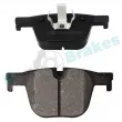 Jeu de 4 plaquettes de frein avant RAP BRAKES R-P0787 - Visuel 2