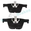 Jeu de 4 plaquettes de frein avant RAP BRAKES R-P0787 - Visuel 3