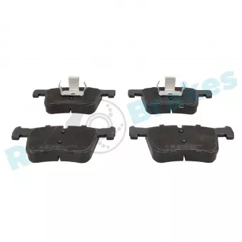 Jeu de 4 plaquettes de frein avant RAP BRAKES R-P0791