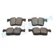 Jeu de 4 plaquettes de frein avant RAP BRAKES R-P0791 - Visuel 3