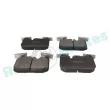 Jeu de 4 plaquettes de frein avant RAP BRAKES R-P0792 - Visuel 2