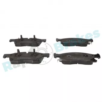 Jeu de 4 plaquettes de frein avant RAP BRAKES R-P0794