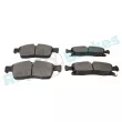 Jeu de 4 plaquettes de frein avant RAP BRAKES R-P0794 - Visuel 3