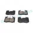 Jeu de 4 plaquettes de frein avant RAP BRAKES R-P0796 - Visuel 2