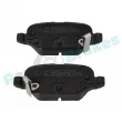 Jeu de 4 plaquettes de frein arrière RAP BRAKES R-P0798 - Visuel 3