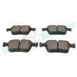 Jeu de 4 plaquettes de frein arrière RAP BRAKES R-P0802 - Visuel 3
