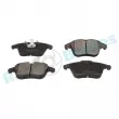 Jeu de 4 plaquettes de frein avant RAP BRAKES R-P0804 - Visuel 2