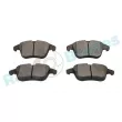 Jeu de 4 plaquettes de frein avant RAP BRAKES R-P0804 - Visuel 3