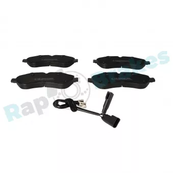 Jeu de 4 plaquettes de frein avant RAP BRAKES R-P0809