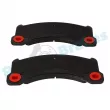 Jeu de 4 plaquettes de frein avant RAP BRAKES R-P0811 - Visuel 3
