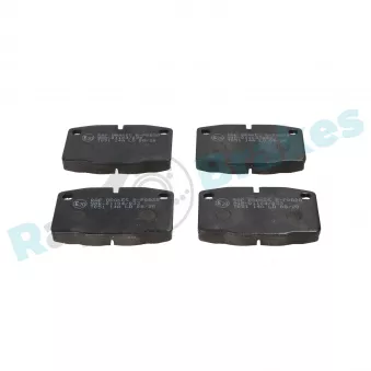 Jeu de 4 plaquettes de frein avant RAP BRAKES R-P0828