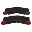 Jeu de 4 plaquettes de frein avant RAP BRAKES R-P0834 - Visuel 3