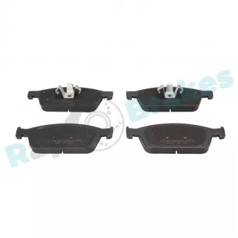 Jeu de 4 plaquettes de frein avant RAP BRAKES R-P0839