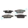 Jeu de 4 plaquettes de frein avant RAP BRAKES R-P0839 - Visuel 2