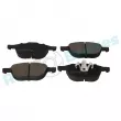 Jeu de 4 plaquettes de frein avant RAP BRAKES R-P0840 - Visuel 1