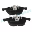 Jeu de 4 plaquettes de frein avant RAP BRAKES R-P0840 - Visuel 3