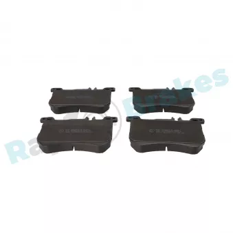 Jeu de 4 plaquettes de frein avant RAP BRAKES R-P0841