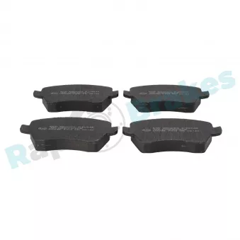 Jeu de 4 plaquettes de frein avant RAP BRAKES R-P0845