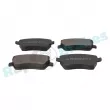 Jeu de 4 plaquettes de frein avant RAP BRAKES R-P0845 - Visuel 2