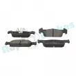 Jeu de 4 plaquettes de frein avant RAP BRAKES R-P0846 - Visuel 2