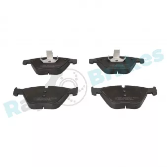 Jeu de 4 plaquettes de frein avant RAP BRAKES R-P0849